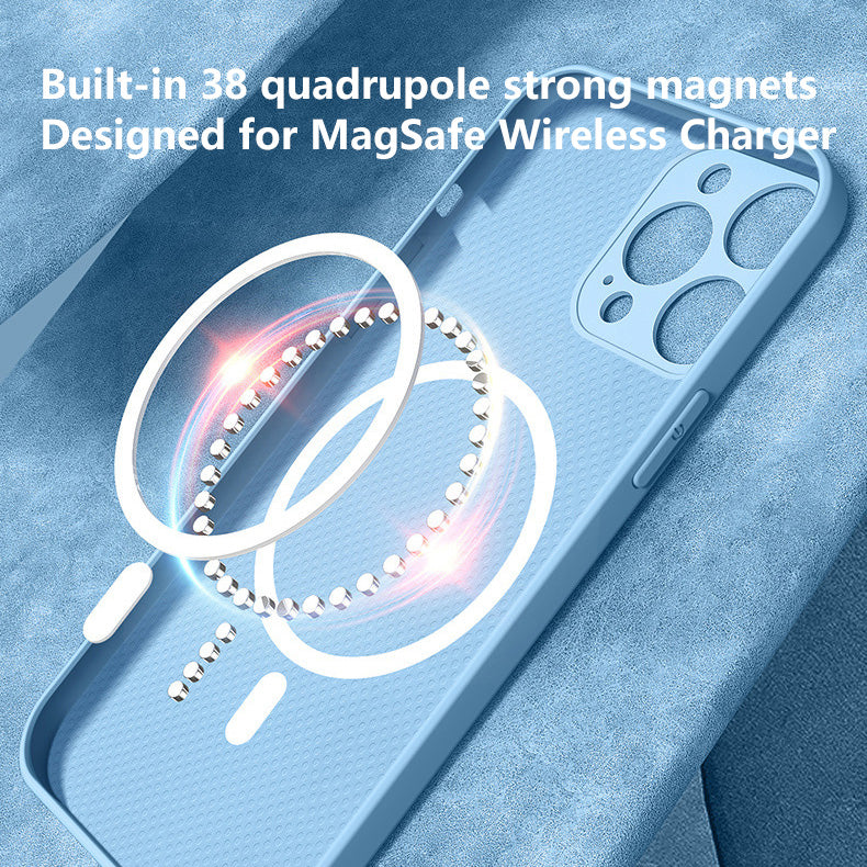 MagSafe ultra-thin frosted case for iPhone